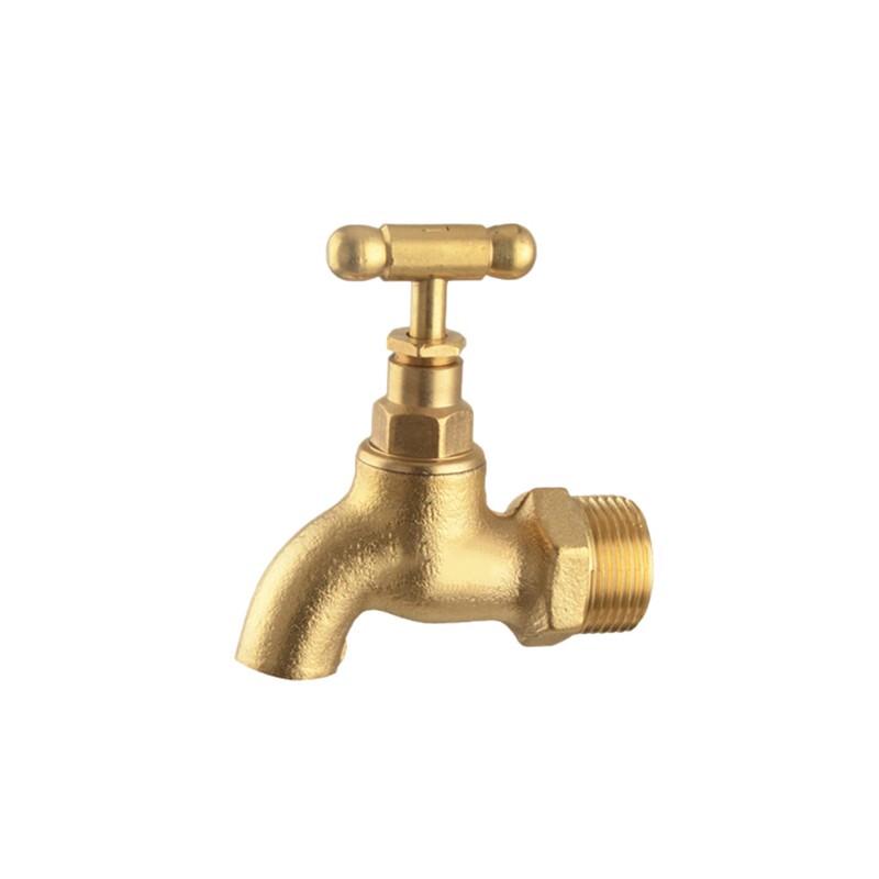 GLBO Brass Wall-Mounted Washing Machine & Mop Sink Faucet