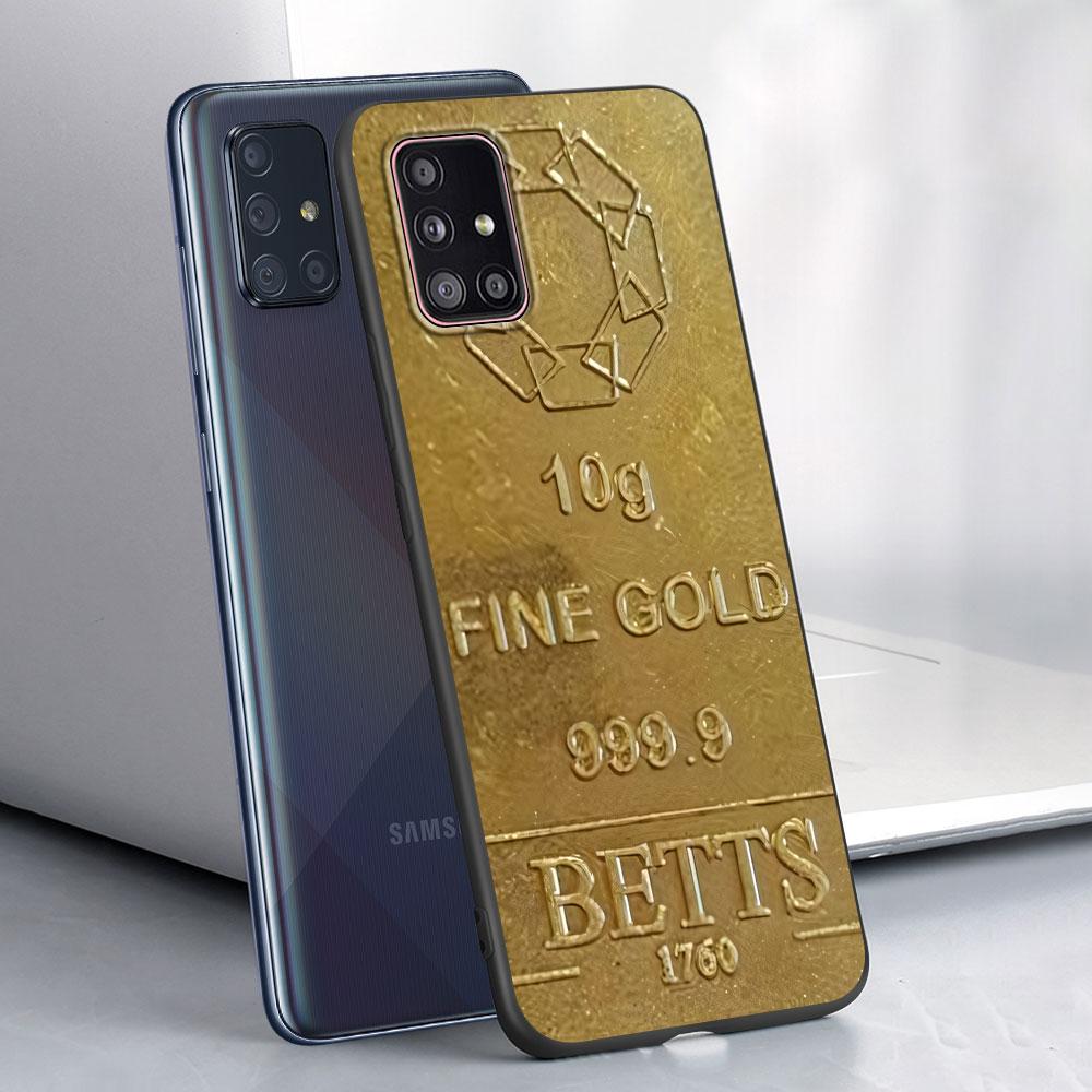 Fine Gold Pattern Printing Case for Samsung Galaxy A51 A53 A54 A31 A52 A12 A13 A21s A22 A32 A11 A22 A33 A41 A52s TPU Phone Cover