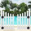 Quiet Closing Buffer Hinge With Rounded Edges Heavy Type Nylons For Door Foldable Furniture Easyly Installation