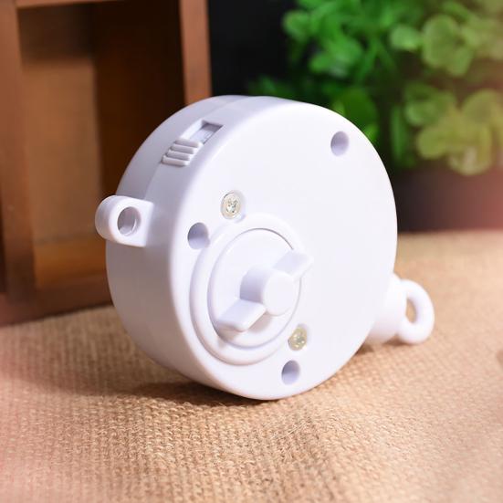 Baby Crib Bed Hanging Bell Wind-up Rotating Music Box Kids Develop Toy Gift