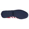 Adidas Neo Vs Jog Comfortable Suede Fabric Shock Absorption Non-Slip Low-Top Running Shoes Unisex Sneakers Red White DB0463