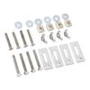 4 Pcs T Track Mini Hold Down Clamp M6 Nut Zinc Aluminum Alloy T Track Clamp for 3018 Series CNC Rout