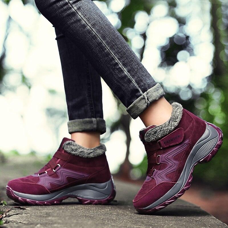 Boots For Women  Winter Padded Boots Platform Luxury Shoes Quilted Ankle Boots Women 'S Sneakers Combat Boots Botas De Mujer