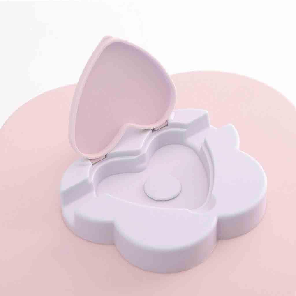  Rotating Snack Box Flower Design Candy Food Storage Box Jewelry Organizer