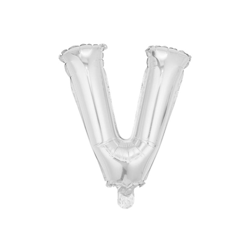 Skinny 32-Inch Rose Gold Letter Balloon Birthday Party Decoration Aluminum Film Balloon Silver Gold Helium Floating In The Air
