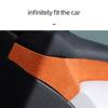 Betterhumz For Tesla Model Y Model 3 Car Door Handle Side Trim Armrest Strip Made of Alcantara Cover Interior Decor Accessories