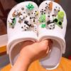 1 Set Diy Ocean Starfish Shoe Clips For Summer Sandals Slippers Sea Shell Hole Punch Shoe Charms Decoration Women Gifts