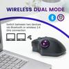 Perix Wireless Trackball Mouse 8 Buttons Dual Connection Bluetooth Mode 3 Angle Adjustable Tilt Wheel PERIMICE-720 - - 2.4G / - - [Genuine Warranty]