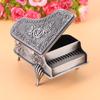 Piano Piano Shaped Jewelry Box Zinc Alloy Jewelry Organizer Box  Jewelry Storage