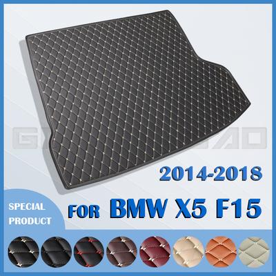 Koberec do kufru auta pro BMW X5 F15 pět míst 2014 2015 2016 2017 2018 vložka do zavazadlového prostoru, koberec, doplňky do interiéru, kryt