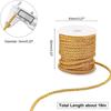 Craft Decorative Twisted Rope Trim Silver Handmade Cording 2 Rolls Twisted Cord Trim  DIY Craft
