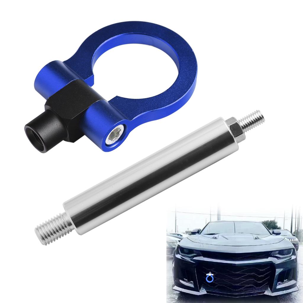 Trailer Hook Decorative Trailer Ring Towing Hook Front Bumper Metal Paint Spraying Traction Hook