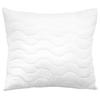 50x60 Anti-allergic Pillow with Zipper Insert, All-season, Quilted, White