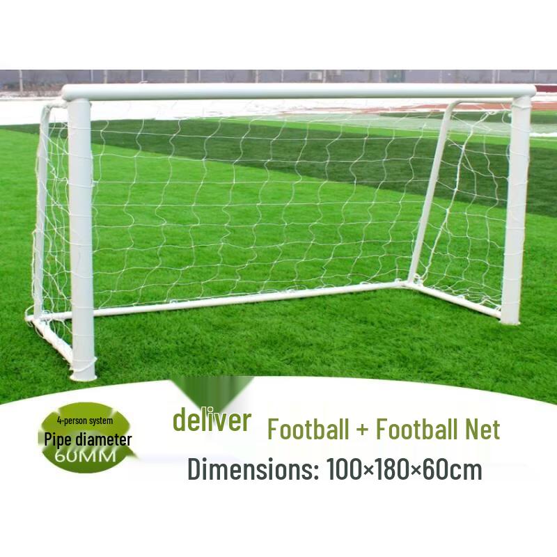 2x3m Foldable 5-a-Side Football Goal with Net