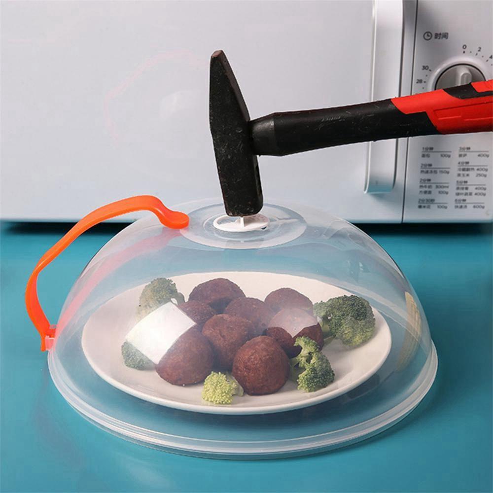 Dish Round For Microwave Food Preservation Fresh-keeping Lid Dish Cover Oil Proof Cover Heating Lid
