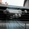 1 pz Supporto Universale per Telefono Cellulare da Auto a Gravità Ultra-sottile e Resistente ai Graffi Supporto a Ventola Supporto Base Per 4.7-6.5 pollici