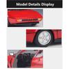 WELLY 1/24 BMW M1 Alloy Classic Sports Car Model Diecast Metal Racing Car Vehicle Model Simulation Collection Childrens Toy Gift