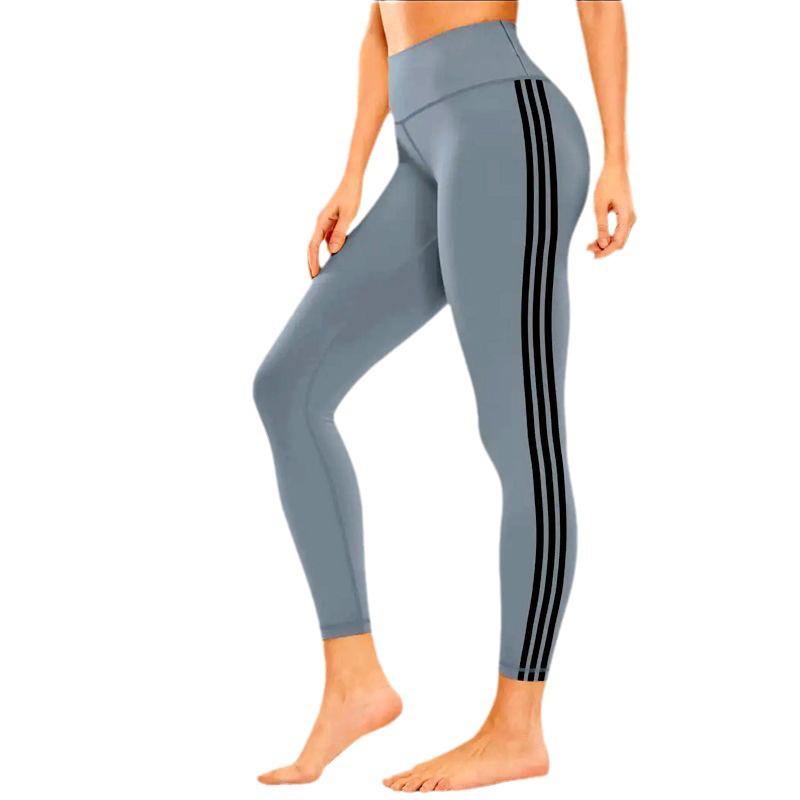 Women’s High-Waist Solid Color Yoga and Fitness Pants