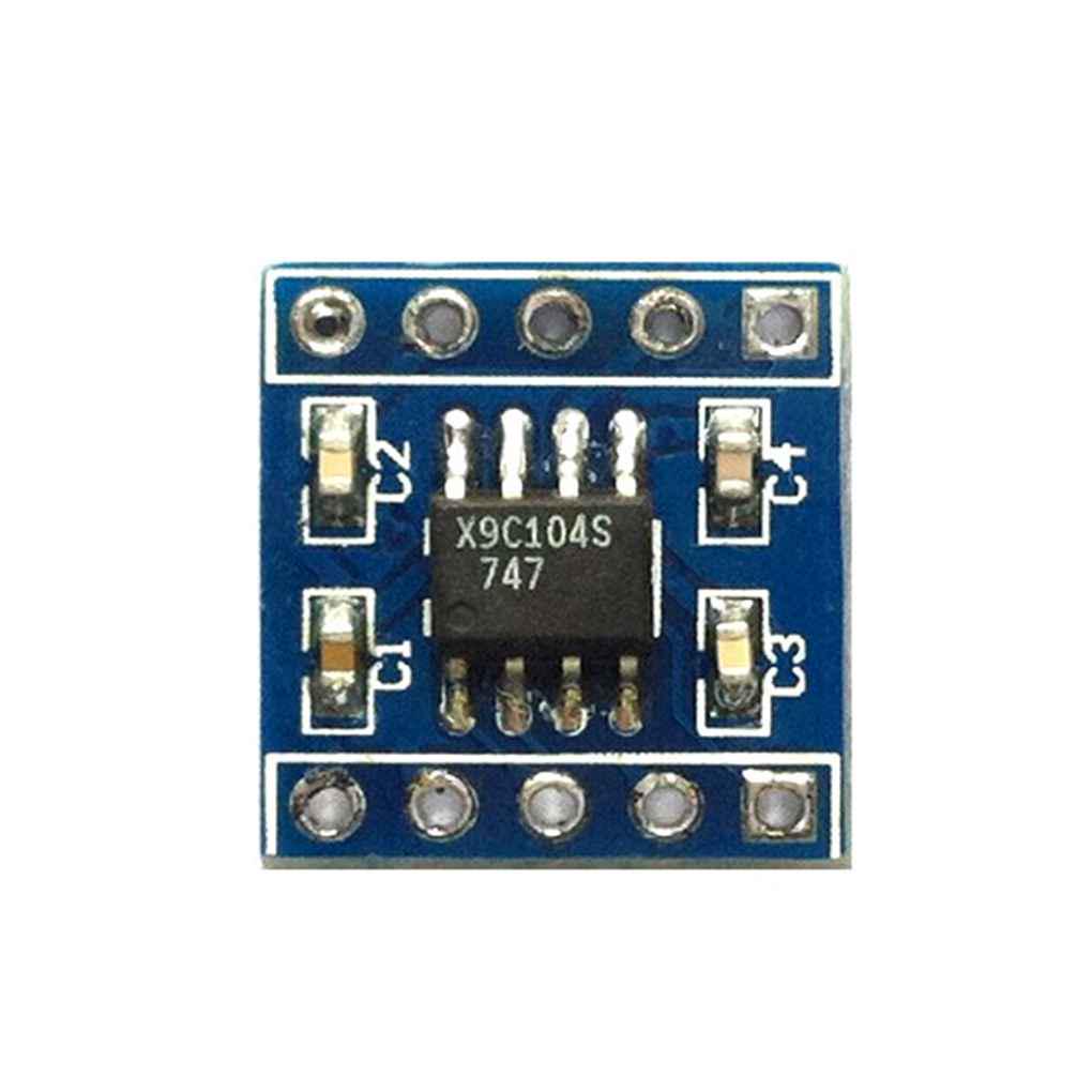 Lidahaotin x9c104 num/érique Module 100 Potentiometer Convertisseurs num/érique pour r/égler la Balance Pont