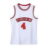 Slam Dunk Classic Jersey Set: Hanamichi Sakuragi #10 & Kaede Rukawa #11 - Customizable Basketball Uniform