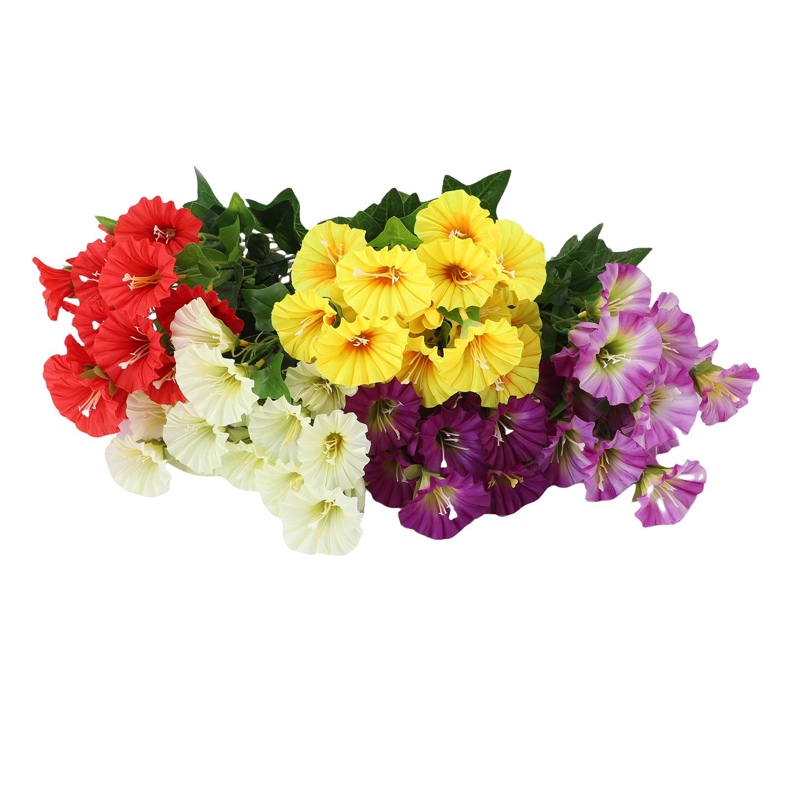 

5pcs Simulated Artificial Flowers, 5 Colors Spring-proof Floral Arrangements for Wedding Bridal Bouquets Party Favor Decoration