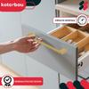 KOTARBAU® Kitchen Furniture Handle Classic Modern Oblong Long Matte Gold 289 MM Spacing 256 MM Set of 2