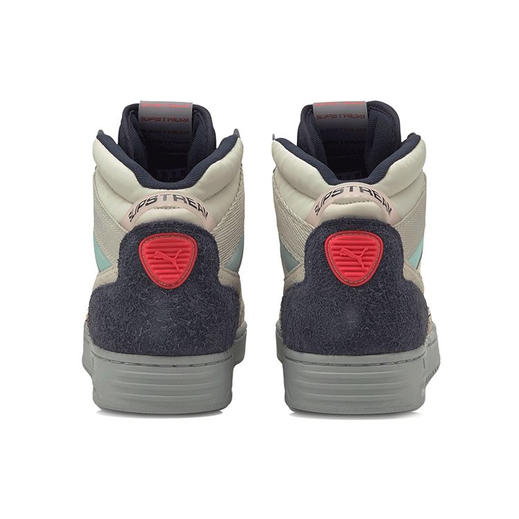 Puma Unisex Slipstream Mid Mutation Cyborg Sneaker Vaporous Gray Peacoat Sunblaze 380714-02