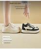 2025 Spring White Korean Style Women's Height-Boost Sneakers Q5615