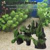 Moss Rockery Aquarium Decoration Artificial Moss Rockery Ornament for Aquarium Fish   Terrarium