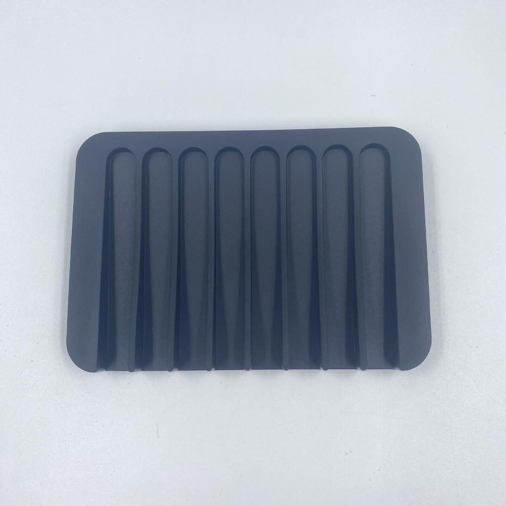 Silicone Soap Holder, Anti-slip Draining & Flowing Soap Dish for Home