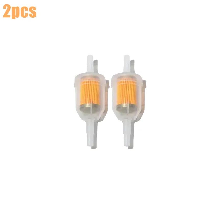 1–6 Stück Auto-Benzin-Ölfilterrohre, universeller Inline-Benzin-Kraftstofffilter für Kleinmotor-Rasenmäher, Motorradzubehör, 6 mm – 8 mm