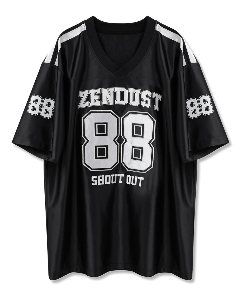 ZENDUST Offside High Line Football Jersey T-Shirt White