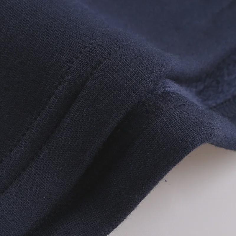 Herren Verdicktes Thermounterwäsche-Set, Plus Samt, Rundhals, Ideal für Herbst/Winter, Jugend Slim Fit, Baumwollpullover & Hose.