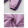 Girls Kids Fleece Lined Hooded Windbreaker Long Sleeve Casual Outerwear Jacket