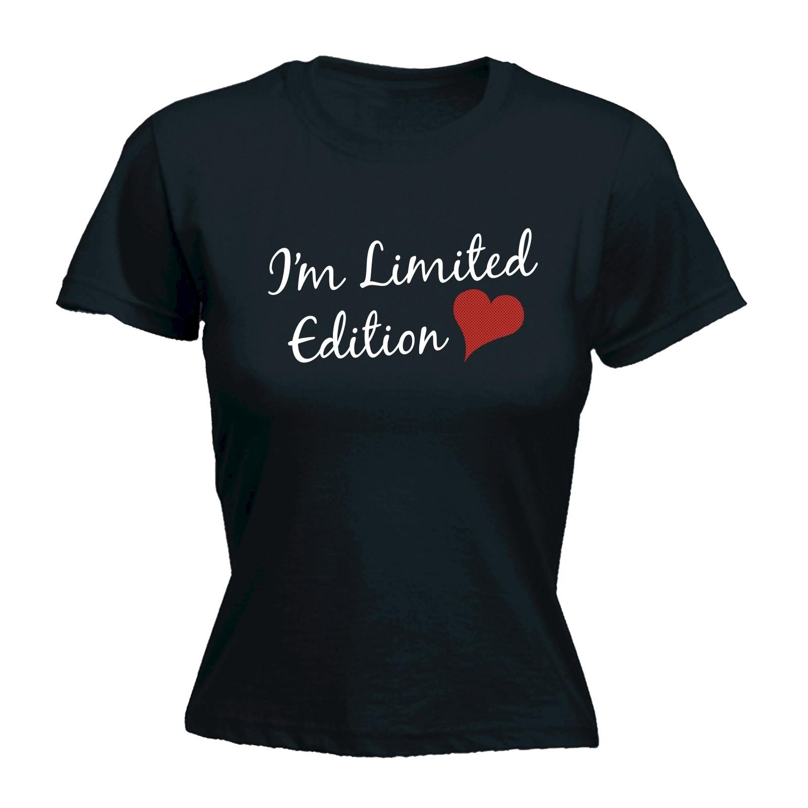 

Im Limited Edition Heart WOMENS 100% Cotton T-shirt Mens Tees Top Girlfriend Funny Present birthday gift L