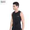 Ensemble short et gilet de plongée 3mm en néoprène Hommes Femmes Snorkeling Surf Plongée Printemps Été Automne