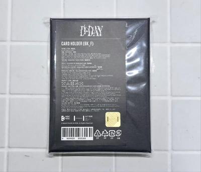 BTS (Bangtan Boys) Suga Agast Day Card Holder - New Product SUGA D-DAY
