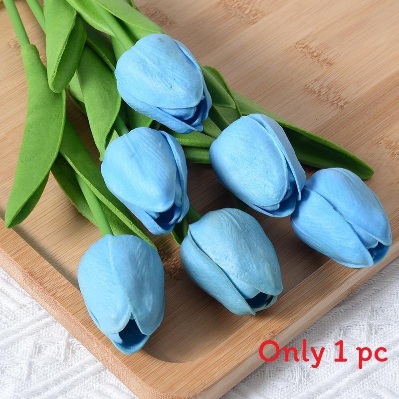 Artificial Realistic Plant Tulipa Gesneriana For Display And Decoration Event