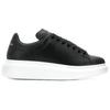 (WMNS) Alexander McQueen Oversized Sneaker 'Black' Women's 553770WHGP01000
