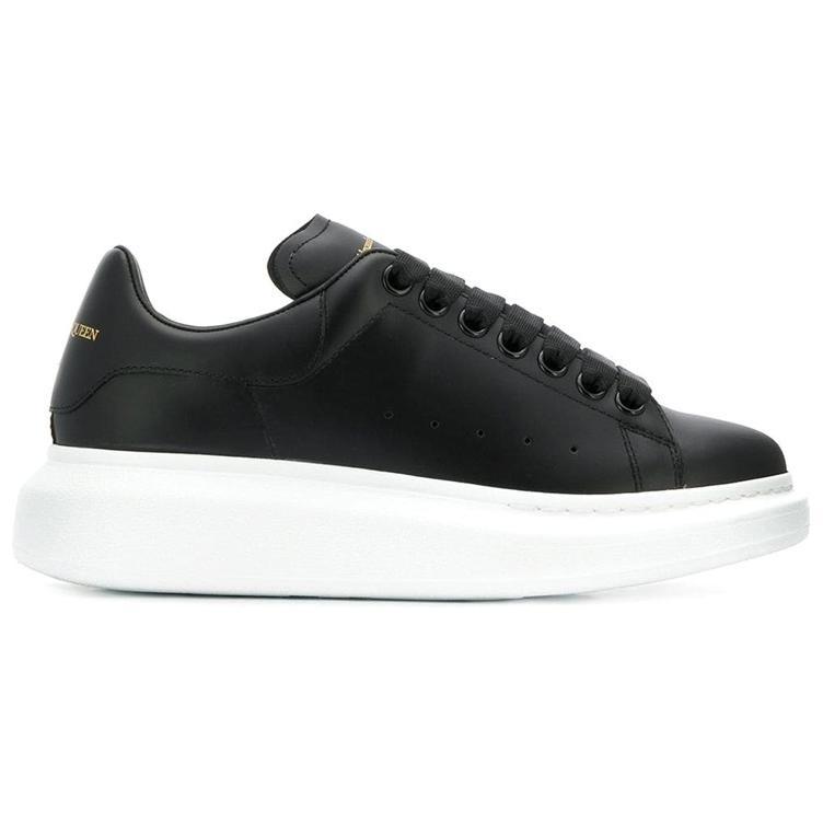 (WMNS) Alexander McQueen Oversized Sneaker 'Black' Women's 553770WHGP01000