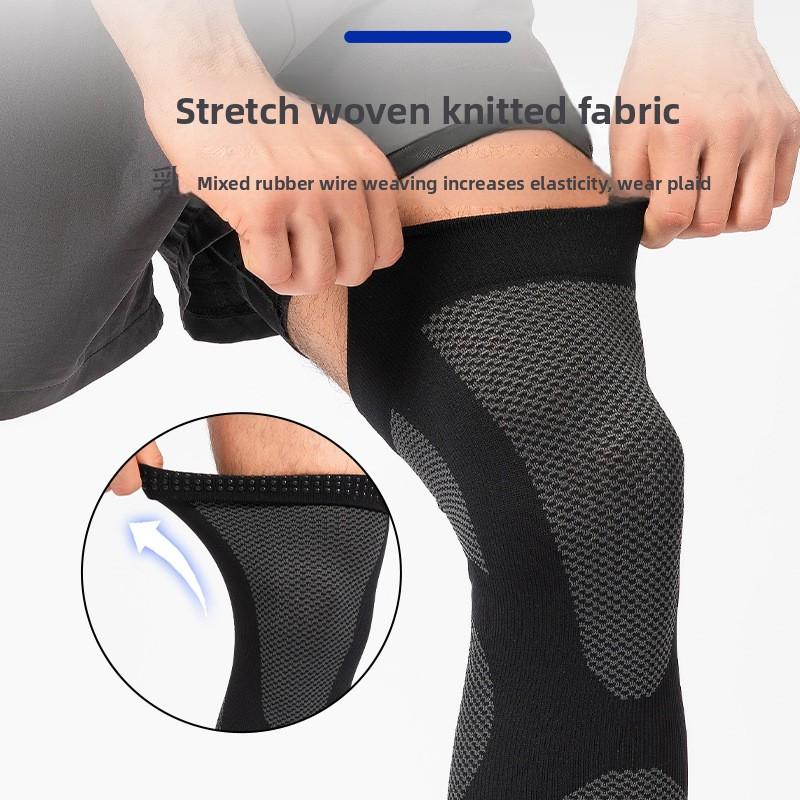 Sports Knee Pads for Men, Ultra-thin Knees, Thin Warm Joints, Non-slip, Invisible and Seamless, Non-sliding, Light and Thin Basketball Socks Machine