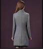 2025 Autumn/Winter Women's Mid-Length Wool Coat – Elegant Waist-Cinched Style