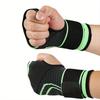 1PAIR Sports Strap Palm Guard Outdoor Sports Weightlifting Fitness Wrap Wrist Elastic Pressurized Strap Palm Guard