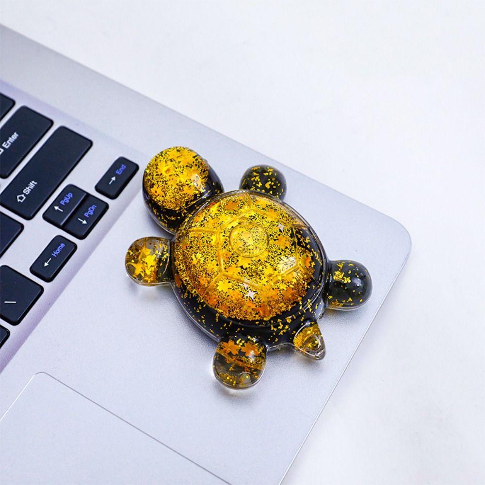 Color Turtle Figurine Micro Landscape Decor Fish Tank Decoration Cartoon Car Interior Ornament