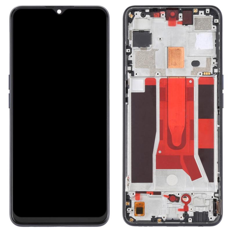 For OPPO Reno3 5G/Reno3 Youth/F15/Find X2 Lite/K7 (2020) Grade C OLED Screen and Digitizer Assembly+Frame Repair Part (without Logo)