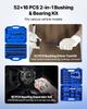 Bearing Press Kit, 52+16 Pcs, 2 in 1 Bushing Driver Tool & Bearing Press Kit, Race and Seal Driver Set with 49 Bushings, 10 Collets, Slide Hammer,