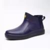 Stock Available Low-Top Thermal Gumboot Waterproof Rubber Boots Fabric Lining Upper Rain Boots