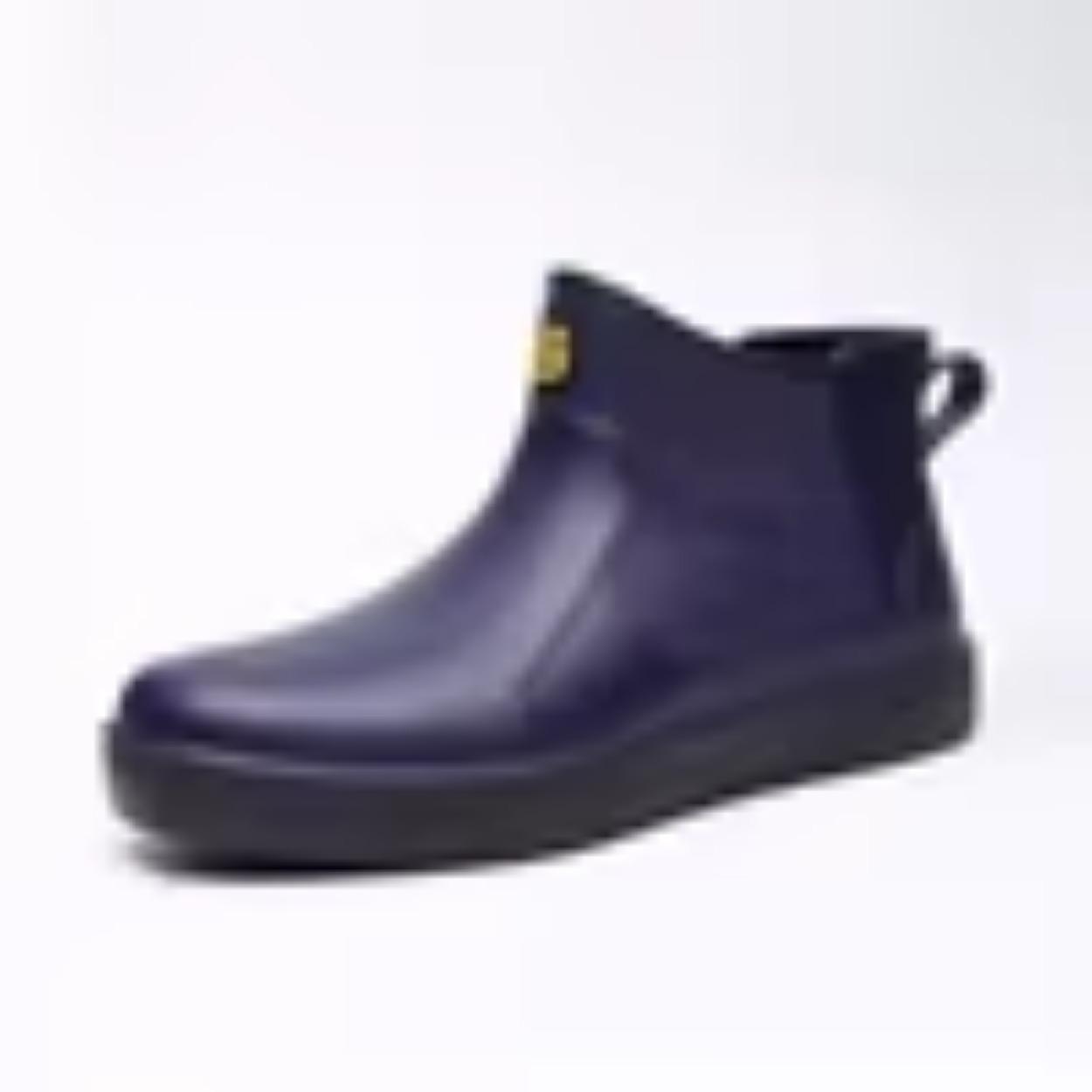 

Новый продукт легкие удобные водонепроницаемые резиновые сапоги для взрослых нескользящая обувь 41 синий