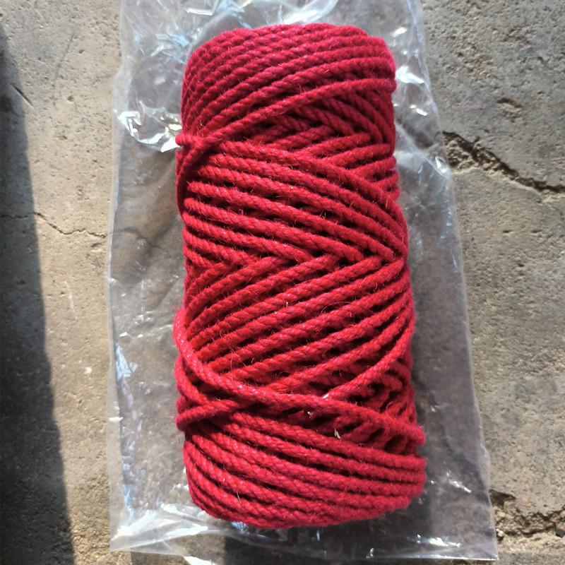 Handmade Odorless Sisal Cat Tree Rope: Vibrant, Fade-Resistant, Durable for DIY Scratching Posts