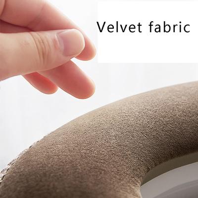 Universeller WC-Sitzbezug, Winter, warm, weich, waschbar, abnehmbarer Reißverschluss